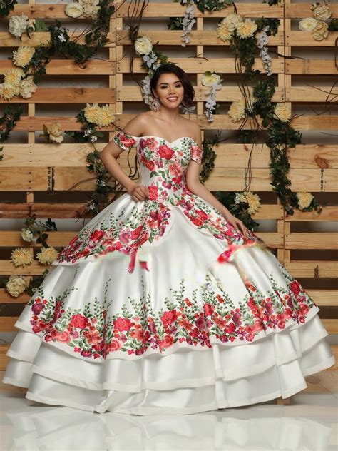 Red Charro Quinceanera Dress Quinceanera Style