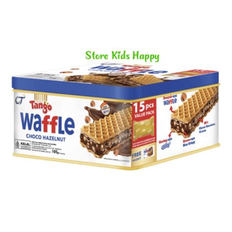 jual tango waffle kemasan kaleng festive biskuit lebaran  gram