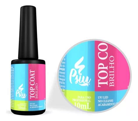 Top Coat Psiu Ml Parcelamento Sem Juros