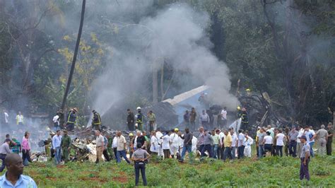 Crash d un avion à Cuba décès d une survivante du crash aérien