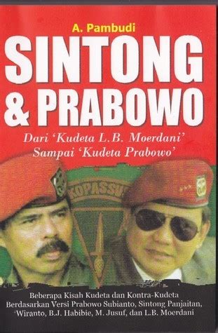 Sintong Prabowo By A Pambudi Goodreads