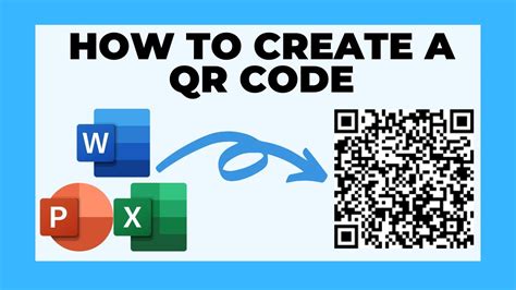 How To Create A QR Code In Microsoft Office YouTube