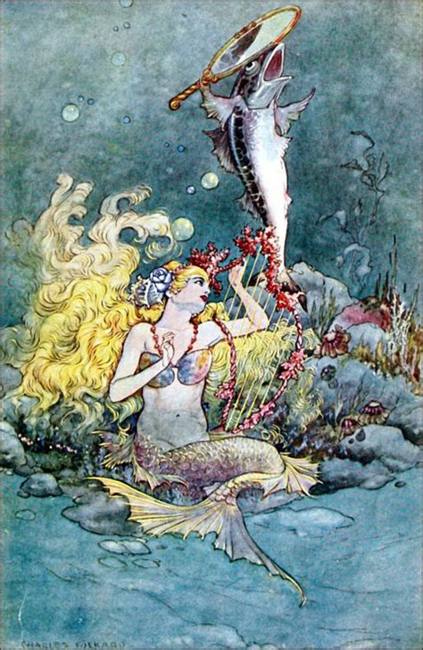 Mermaids Mermaid Illustration Mermaid Art Vintage Mermaid