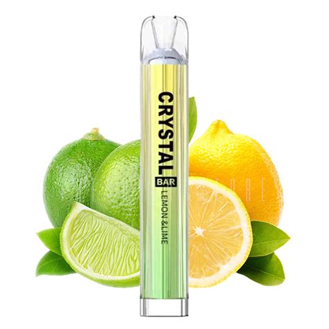 Crystal Bar Lemon Lime JETZT BESTELLEN Einweg Vape De