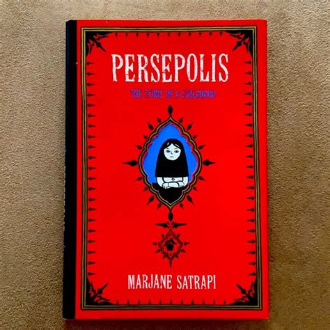 Other | Hardcover Persepolis Graphic Novel By Marjane Satrapi Book ...