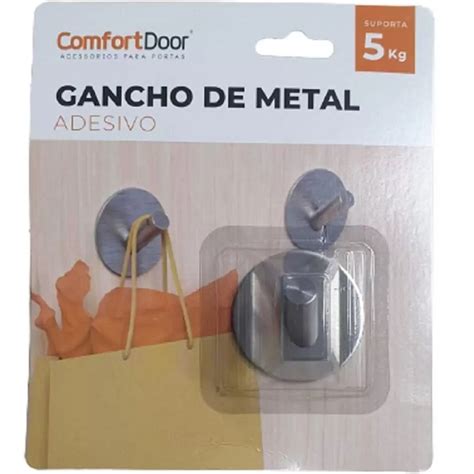 Gancho Cabide De Parede Autoadesivo Redondo Starhouse Mega Store