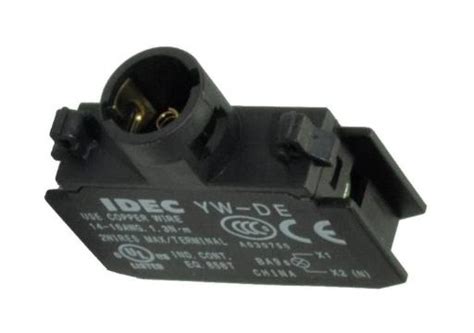 YW DE Idec Switch Accessory BA9 Lamp Carrier Screw Terminal Idec