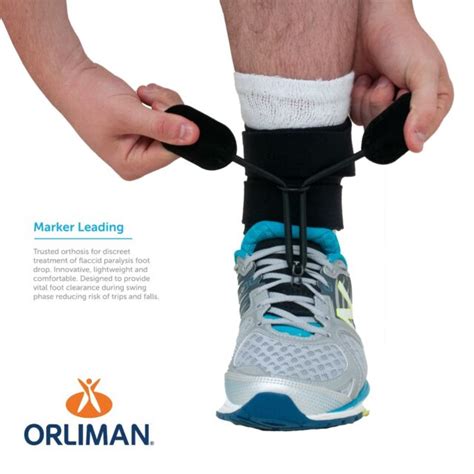 Orliman Boxia Drop Foot Ankle Brace Size Black Model Ab For Sale