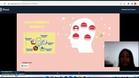 Ejes De Pensamiento Matem Tico Youtube