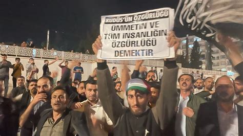 Srail In Gazze Deki Hastaneye Sald R S T Rkiye De Protesto Edildi