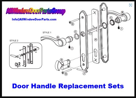 Old Peachtree Door Parts In Swing Out Swing French Door Hardware All Window Door Parts Group