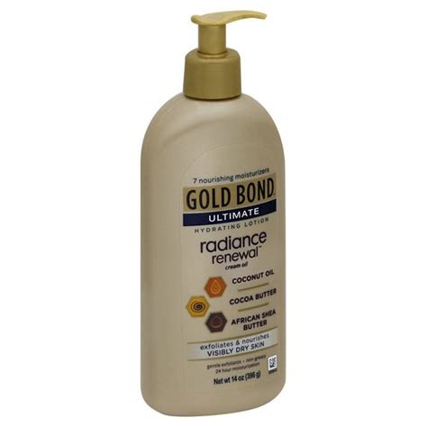 Gold Bond Ultimate Hydrating Lotion Radiance Renewal Cream Oil 14 Oz From Cub Instacart