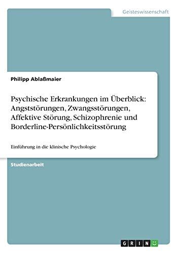 Psychische Erkrankungen Im Berblick Angstst Rungen Zwangsst Rungen