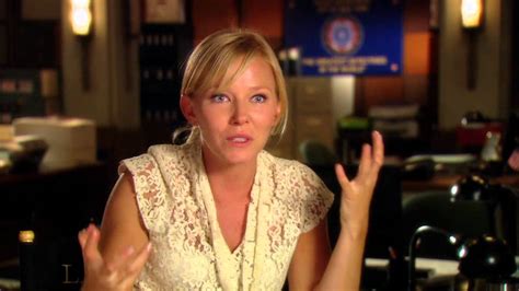 Kelli Giddishs Official Law And Order Svu Season 14 Premiere Interview Youtube