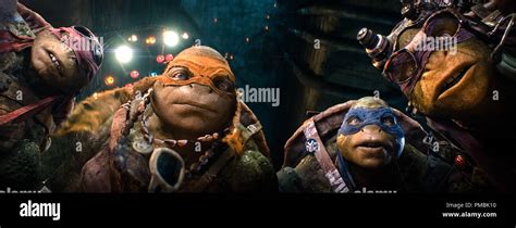 Left To Right Raphael Michelangelo Leonardo And Donatello In