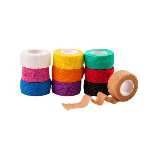 Adhesive Colorful Elastic Finger Sports Strapping Tape,Sports Strapping ...