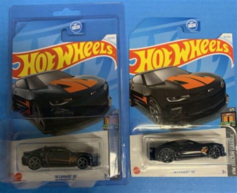 Hot Wheels B Case Super Treasure Hunt Camaro Ss W Prot