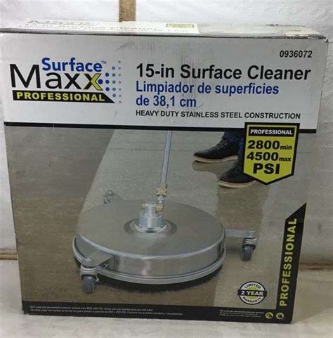 Surface Maxx Professional In Surface Cleaner Sherwood Auctions