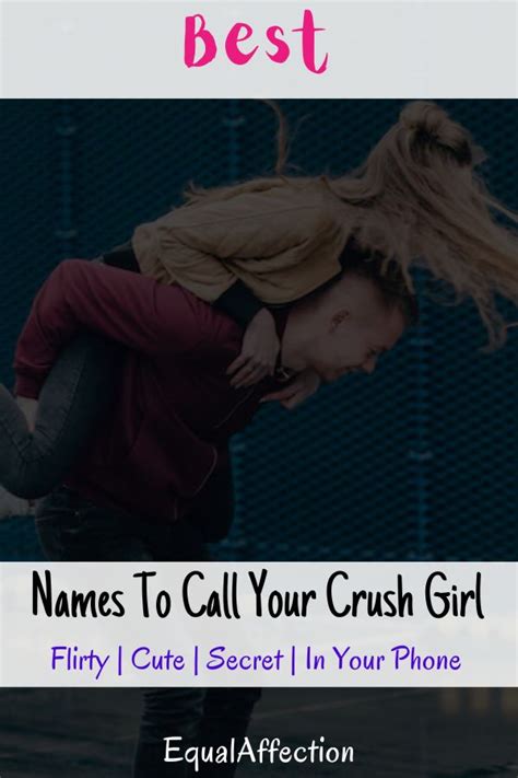 Cute Nicknames For Your Crush