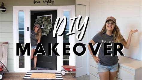 Diy Front Porch Makeover On A Budget Youtube