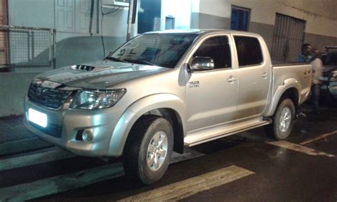 Hilux tomada de assalto em Grajaú é recuperada proprietário de