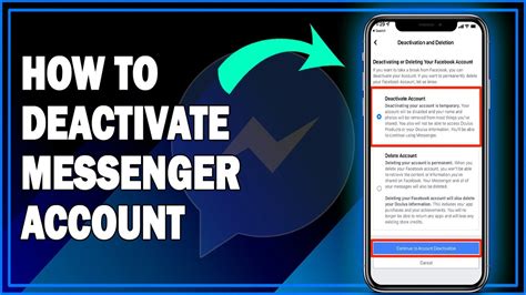 How To Deactivate Messenger Account Easy YouTube