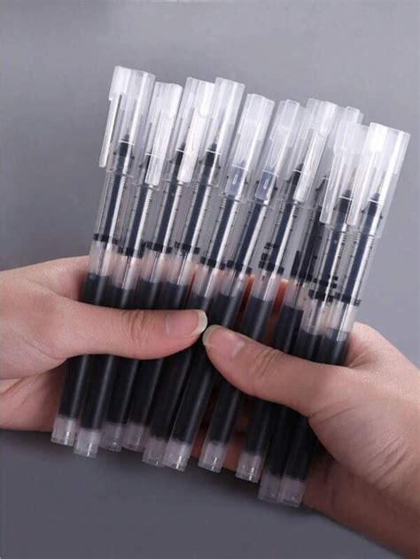 Stylos Neutres Encre Liquide Noire S Chage Rapide Stylos Bille