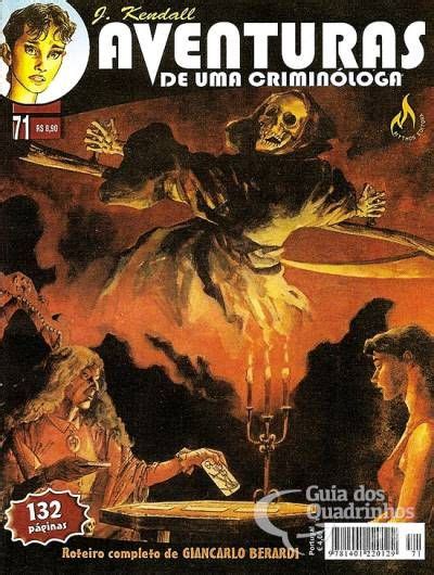 J Kendall Aventuras De Uma Crimin Loga N Mythos Comic Book