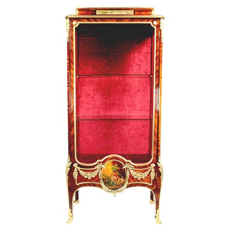 French 19th Century Louis XV Style Gilt Bronze Mounted And Vernis