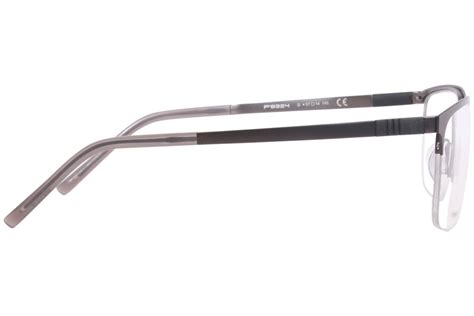 Porsche Design P8324 Eyeglasses Frame Mens Semi Rim Square