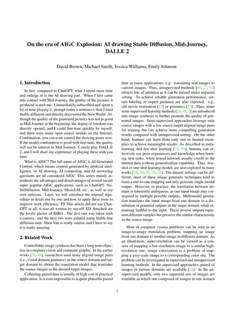 Pdf On The Era Of Aigc Explosion Ai Drawing Stable Diffusion Mid