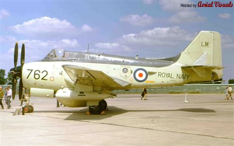 Aerial Visuals Airframe Dossier Fairey Gannet AEW 3 S N XP225 RN