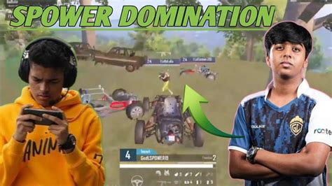 Spower Domination Tapa Tap V Clutch Jonathangaming Spower Bgmi