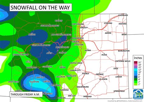 Colorado Weather: Denver and Colorado Springs in running for first snowfall