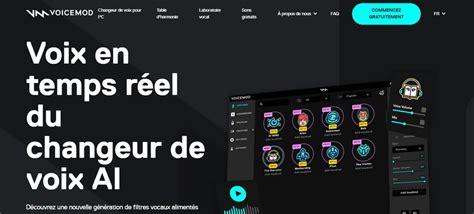 Avis Sur Voicemod Changeur De Voix IA Avec Filtres Uniques