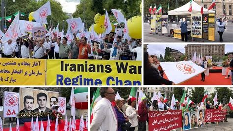 Freedom-Loving Iranians in Europe and Canada Celebrated the Anniversary ...