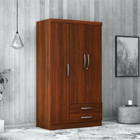 Hinged Brown Wooden Almirah For Hotel Home Number Of Doors 2 Doors