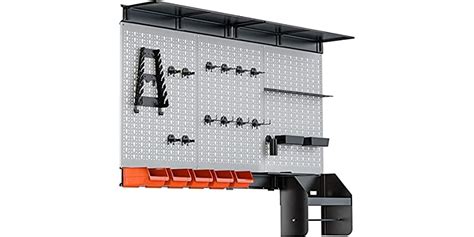 TORACK Pegboard Wall Organizer 4 Ft