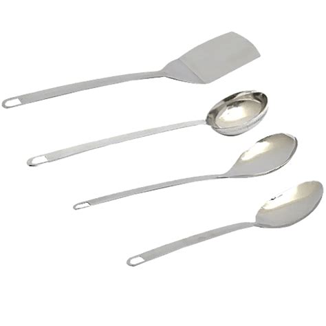 Buy Fackelmann Stainless Steel Kitchen Tools Spoons For Cooking ...