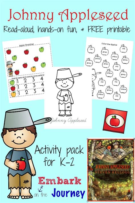 Free Johnny Appleseed Activity Pack