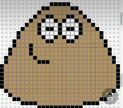 Pou Pixel Art Pixel Art Dibujos Patr N De P Xeles