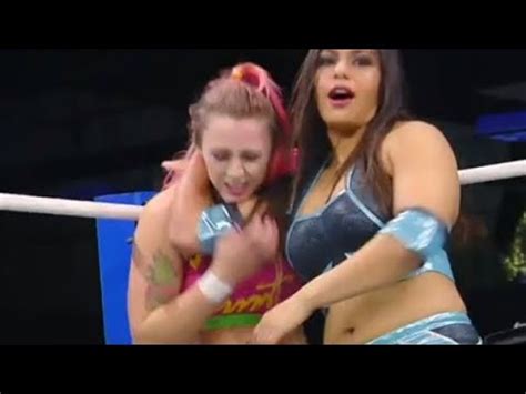 Hyan Vs Laynie Luck Full Reality Of Wrestling Womens Wrestling