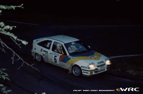 Haider Sepp Hinterleitner Ferdinand Opel Kadett GSI ADAC Rallye