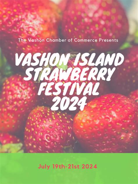 Strawberry Festival 2024 — Vashon Events