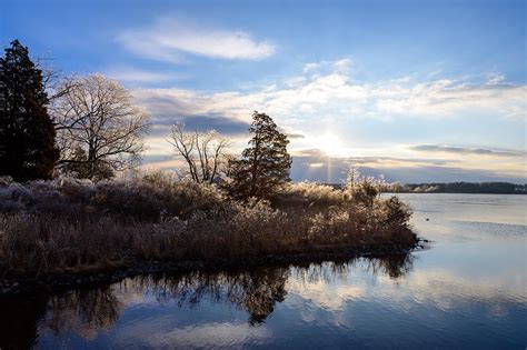 Frozen morning at Blackwater NWR Photograph by Rodger Crossman | Fine ...