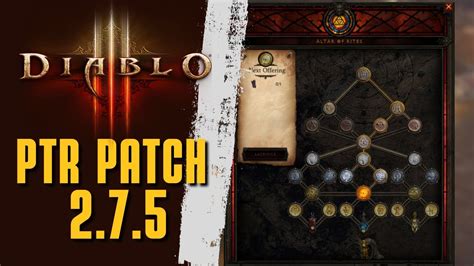 Ptr Patch 2 7 5 Temporada 28 [diablo 3] Youtube