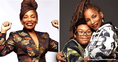 Stephanie Mills Shows Some Love To Son Farad Whom She Calls Her Baby In