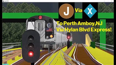 Openbve Fictional Special J Train To Perth Amboy New Jersey Via Hylan