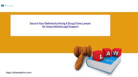 Ppt Secure Your Defense By Hiring A Drug Crime Lawyer For