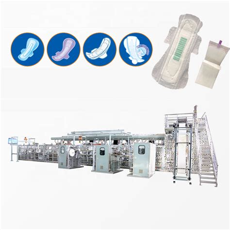 Japan Technology Full Servo Pcs Sanitary Pads Making Machine